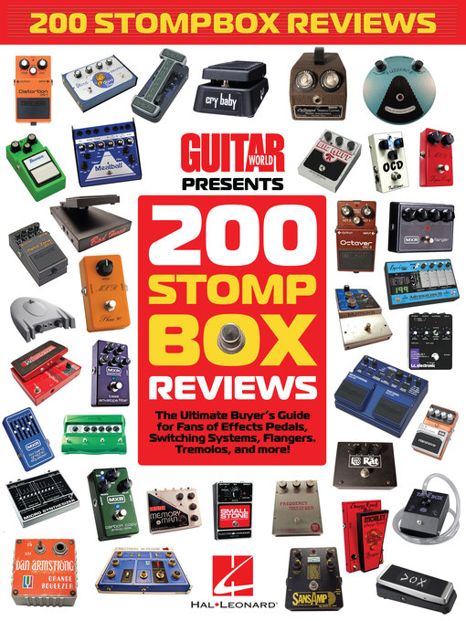 Upplýsingar um Guitar World Presents 200 Stompbox Reviews eftir Guitar World - Til útláns